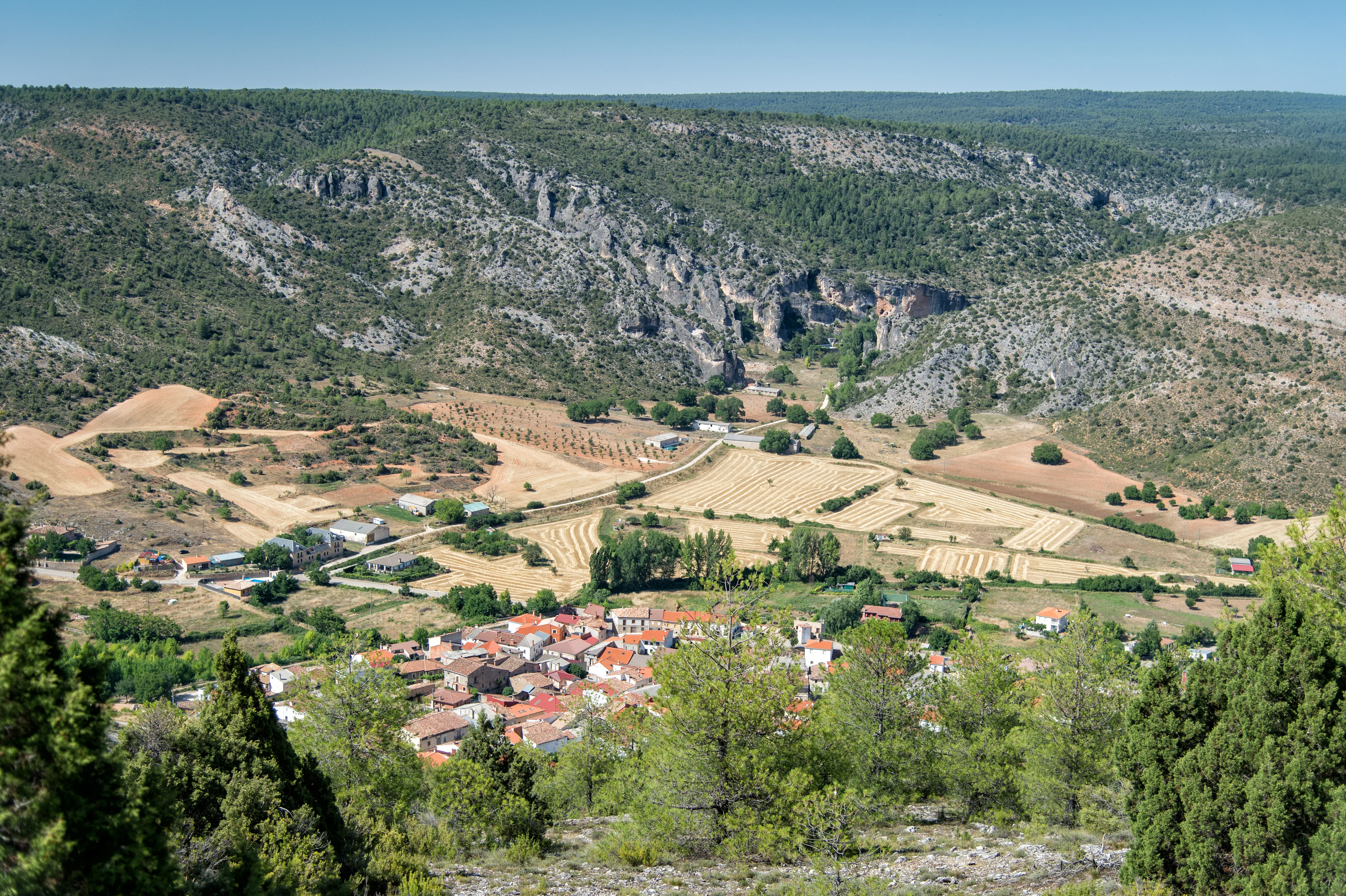 Vista panorámica de El Recuenco
